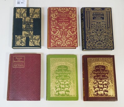 Lot 501 - Austen (Jane). Emma, illustrated by Chris Hammond, 1898