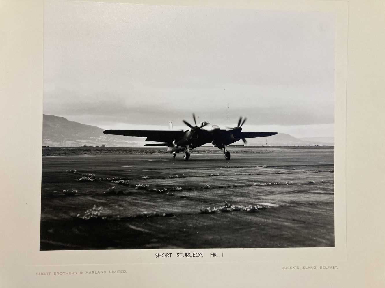 Lot 9 - Aviation Ephemera. Sales brochures and photographs