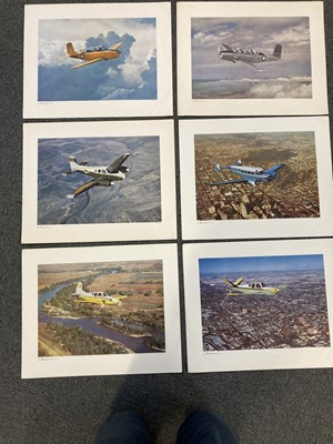 Lot 9 - Aviation Ephemera. Sales brochures and photographs