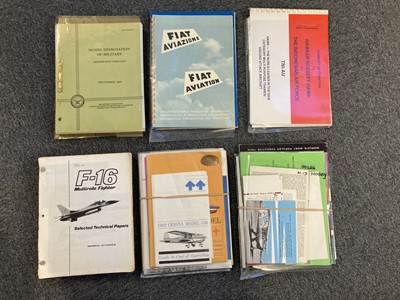 Lot 9 - Aviation Ephemera. Sales brochures and photographs