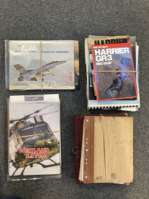 Lot 9 - Aviation Ephemera. Sales brochures and photographs