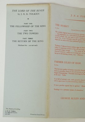 Lot 815 - Tolkien (J. R. R.). The Return of the King, 1st edition, 1st impression, 1955