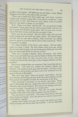 Lot 815 - Tolkien (J. R. R.). The Return of the King, 1st edition, 1st impression, 1955