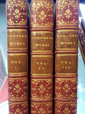 Lot 47 - Congreve (William). Works, 3 volumes, Birmingham, 1761