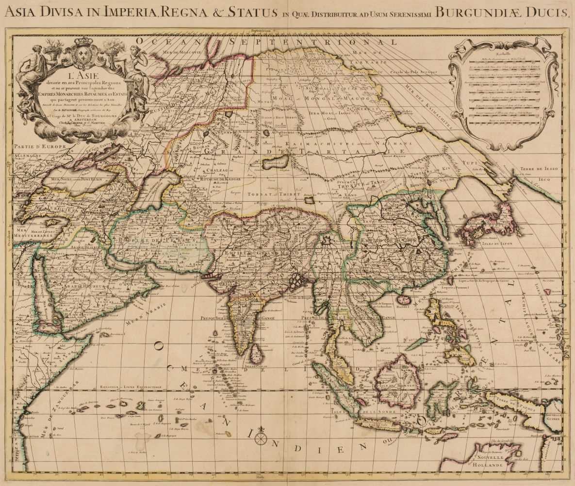 Lot 44 - East Indies & Asia. Covens (J. & Mortier C.), L'Asie divisee..., circa 1740