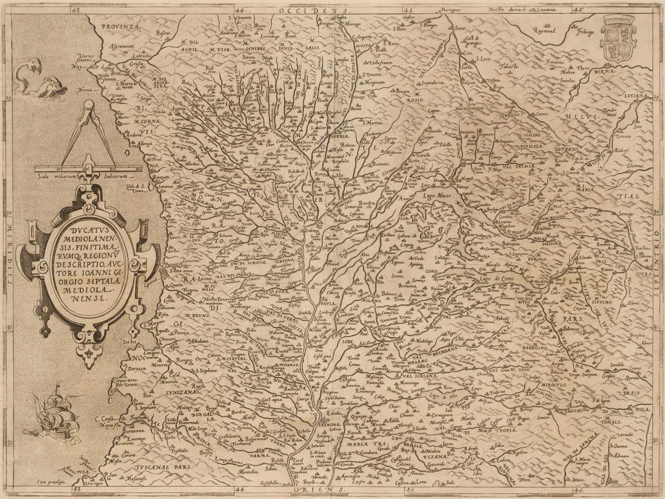 Lot 56 - France & Italy. A collection of 51 maps, 16th - 19th century