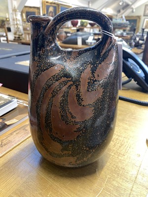 Lot 533 - Leach (John, 1939 -) for Muchelney Pottery. A stoneware cider flagon, 2007