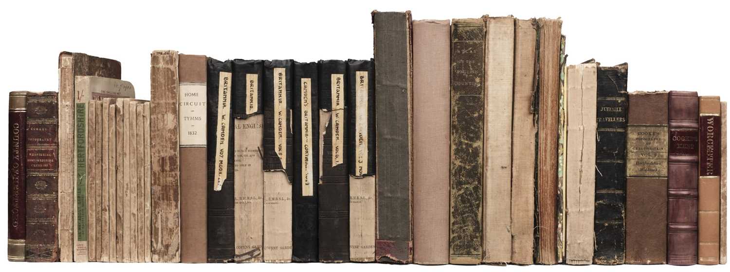 Lot 11 - Atlases. A collection of 34 volumes, 19th century