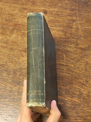 Lot 5 - Bower (Hamilton). Diary of a Journey Across Tibet, 1st edition, 1894