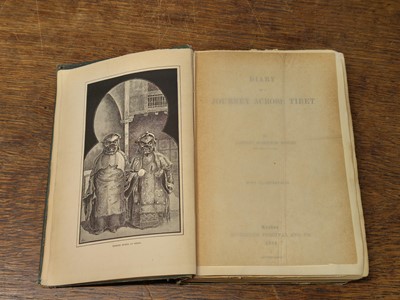 Lot 5 - Bower (Hamilton). Diary of a Journey Across Tibet, 1st edition, 1894