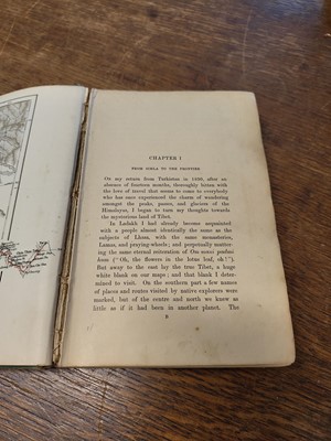 Lot 5 - Bower (Hamilton). Diary of a Journey Across Tibet, 1st edition, 1894