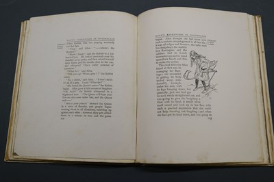 Lot 436 - Rackham (Arthur, illustrator). Alice's Adventures in Wonderland, 1907