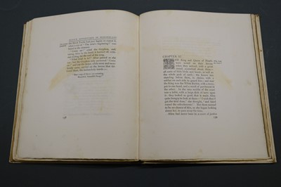 Lot 436 - Rackham (Arthur, illustrator). Alice's Adventures in Wonderland, 1907