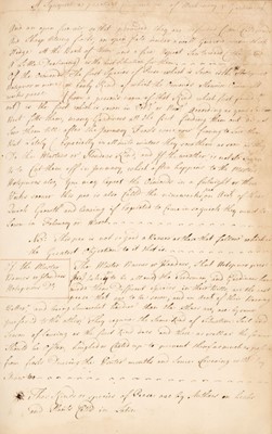Lot 357 - Switzer (Stephen, 1682-1745).  Author's manuscript...circa 1735-40