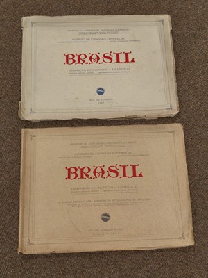 Lot 110 - Brazil. Mappa do Sul do Brazil organisado por Gentil de Aassis Moura..., 1912 and others