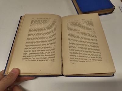 Lot 15 - De Cosson (Emilius Albert). The Cradle of the Blue Nile, 2 volumes, 1st edition, 1877