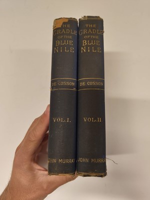 Lot 15 - De Cosson (Emilius Albert). The Cradle of the Blue Nile, 2 volumes, 1st edition, 1877