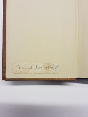 Lot 32 - Livingstone (David). Missionary Travels and Researches in South Africa, 1st edition, 1857