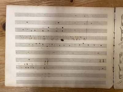 Lot 340 - Mozart (Wolfgang Amadeus). Duetto, con Recitativo nell’Don Giovanni, c. 1790