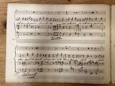 Lot 340 - Mozart (Wolfgang Amadeus). Duetto, con Recitativo nell’Don Giovanni, c. 1790