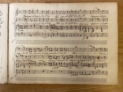 Lot 340 - Mozart (Wolfgang Amadeus). Duetto, con Recitativo nell’Don Giovanni, c. 1790