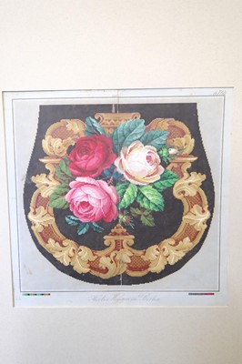 Lot 465 - Berlin Charts. A collection of designs for Berlin woolwork, early19th century