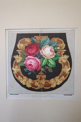 Lot 465 - Berlin Charts. A collection of designs for Berlin woolwork, early19th century