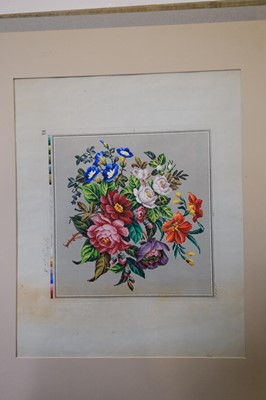 Lot 465 - Berlin Charts. A collection of designs for Berlin woolwork, early19th century