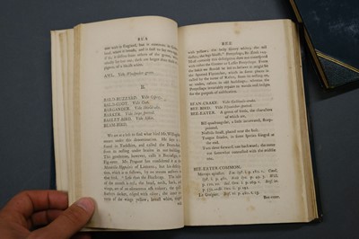 Lot 109 - Montagu (George). Ornithological Dictionary, 3 volumes including supplement, 1802-1813