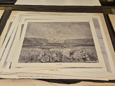 Lot 1 - Afghan Boundary Commission. A collection of ninety-six photographic reproductions, 1884-86