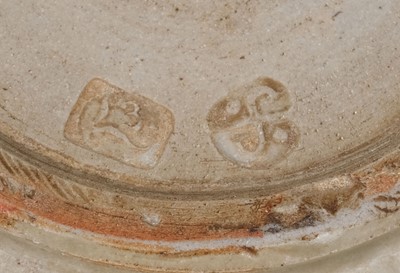 Lot 397 - Leach (Bernard Howell, 1887-1979). An early stoneware dish, mid to late 1930s