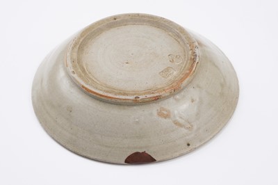 Lot 397 - Leach (Bernard Howell, 1887-1979). An early stoneware dish, mid to late 1930s