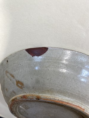 Lot 397 - Leach (Bernard Howell, 1887-1979). An early stoneware dish, mid to late 1930s