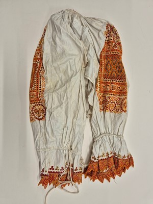 Lot 351 - Greece. A collection of Greek island embroidered items, 18th-19th century