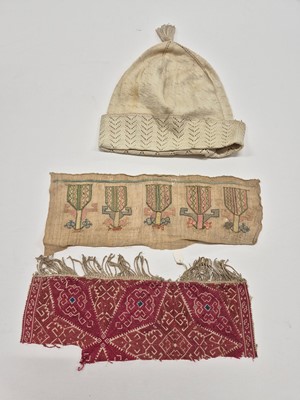 Lot 351 - Greece. A collection of Greek island embroidered items, 18th-19th century