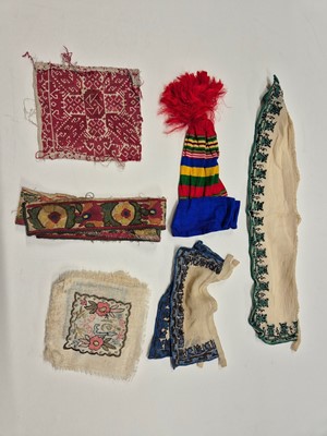 Lot 351 - Greece. A collection of Greek island embroidered items, 18th-19th century