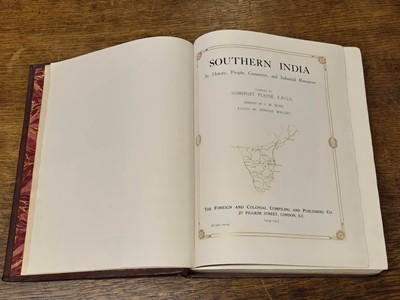 Lot 53 - Playne (Somerset). Southern India, 1st edition, 1916