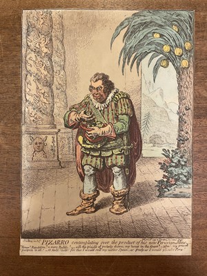 Lot 111 - Gillray (James). Field-Marshall Count Suwarrow - Romoniskoy, 1799
