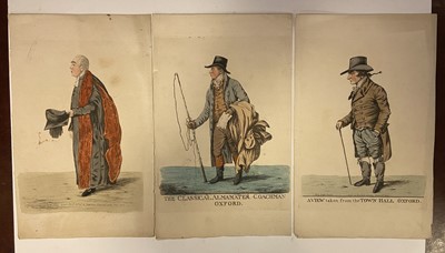 Lot 97 - Dighton (Richard). Eight caricatures, 1793-1812