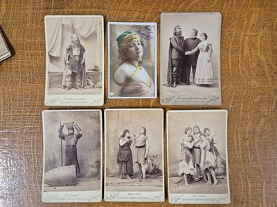 Lot 252 - Leschetizky (Theodor, 1830-1915). Portrait photograph..., and others