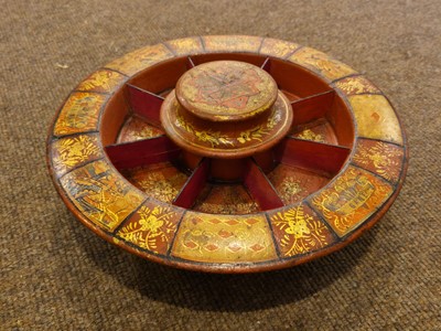 Lot 410 - Table Game. A small group of 8 Pope Joans, revolving staking boards, 19th century and later