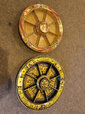 Lot 410 - Table Game. A small group of 8 Pope Joans, revolving staking boards, 19th century and later