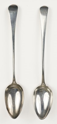 Lot 787 - Spoons. A George III silver basting spoon, by Solomon Hougham, London, 1797