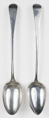 Lot 788 - Spoons. A George III silver basting spoon, by William Eley I & William Fearn, London, 1802