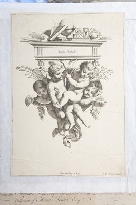 Lot 41 - Spanish School. Plato's Symposium, after Pietro Testa, pen & ink, late 17th/early 18th c.