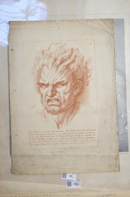 Lot 41 - Spanish School. Plato's Symposium, after Pietro Testa, pen & ink, late 17th/early 18th c.
