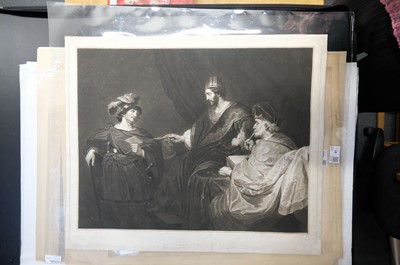 Lot 41 - Spanish School. Plato's Symposium, after Pietro Testa, pen & ink, late 17th/early 18th c.