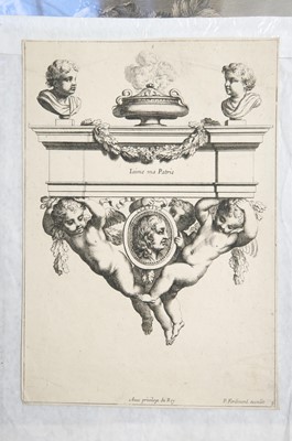 Lot 41 - Spanish School. Plato's Symposium, after Pietro Testa, pen & ink, late 17th/early 18th c.