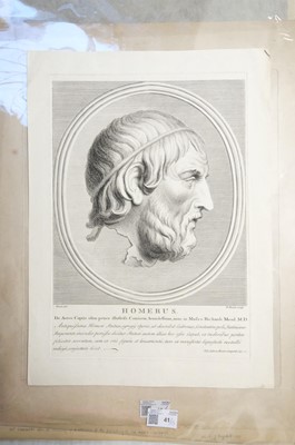 Lot 41 - Spanish School. Plato's Symposium, after Pietro Testa, pen & ink, late 17th/early 18th c.