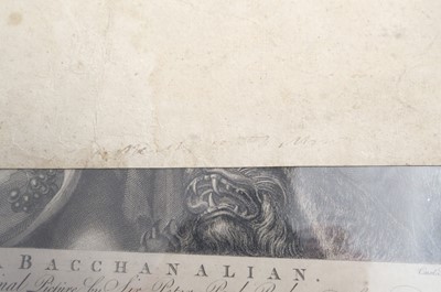 Lot 41 - Spanish School. Plato's Symposium, after Pietro Testa, pen & ink, late 17th/early 18th c.